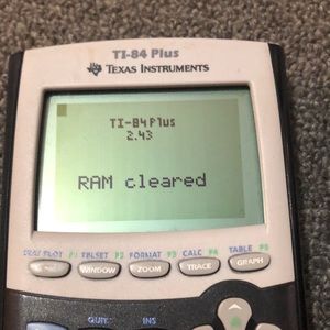 TI-84 Plus graphing calculator Texas Instruments